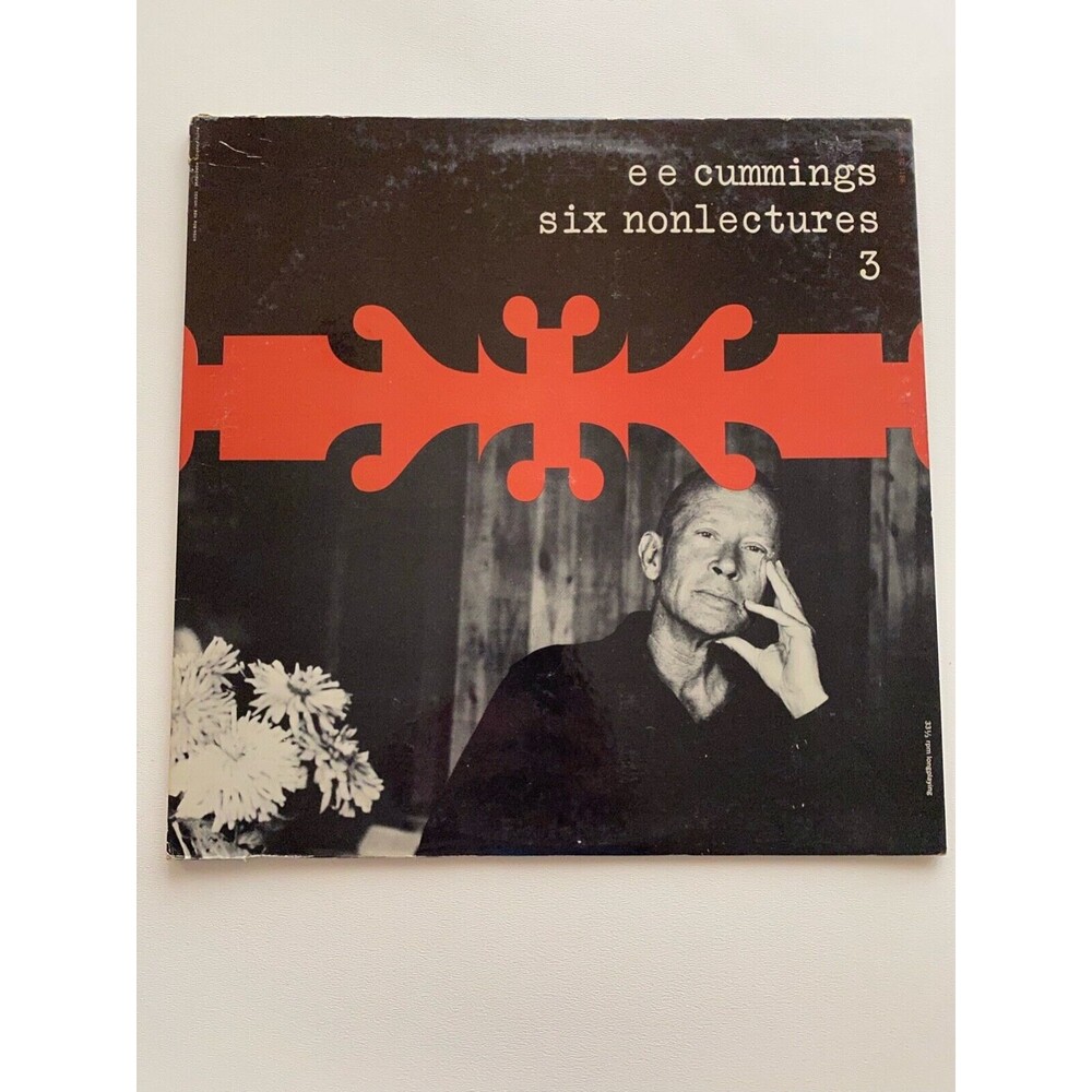 e e  cummings nonlecture three 3 Caedmon LP TC-1188 Orig Inner i&self discovery